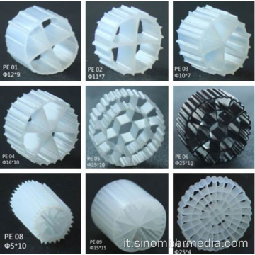 MBBR Carrier Media, PE Plastic MBBR Bio Filter Media